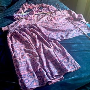 Spell Journey Paisley maxi skirt set